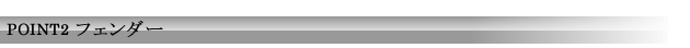 POINT2 フェンダー